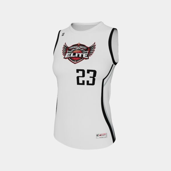 Central Valley Elite Home Basketball Jersey Thumbnail