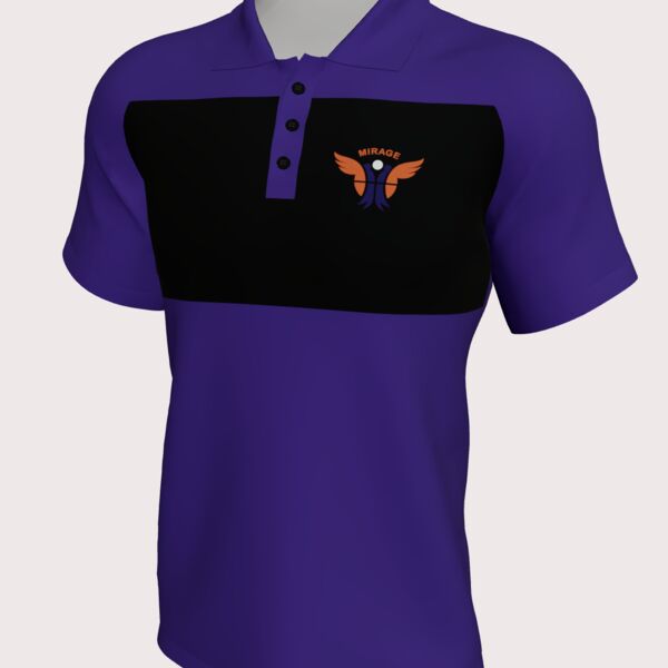 Mirage Basketball Sublimated Polo Thumbnail